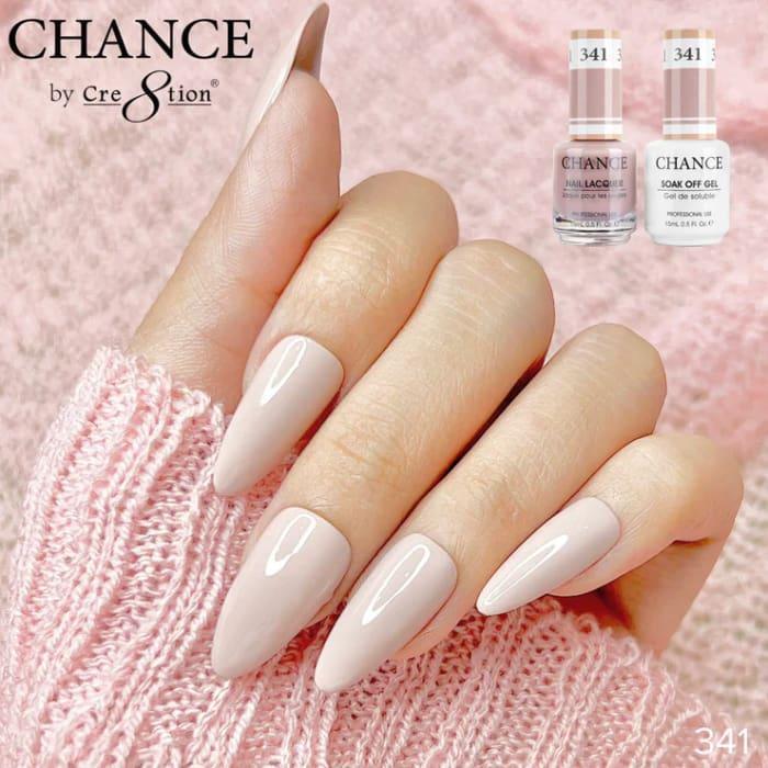 Cre8tion CHANCE Matching Duo Gel Polish 0.5oz - #341 - TTT Nails Supply