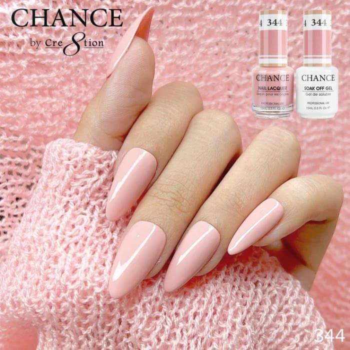 Cre8tion CHANCE Matching Duo Gel Polish 0.5oz - #344 - TTT Nails Supply