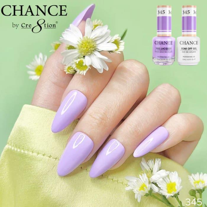 Cre8tion CHANCE Matching Duo Gel Polish 0.5oz - #345 - TTT Nails Supply