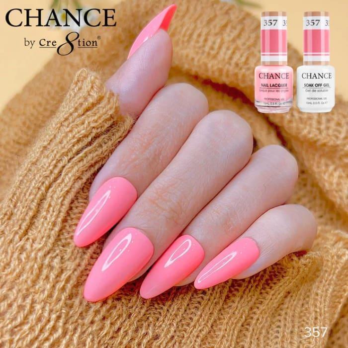 Cre8tion CHANCE Matching Duo Gel Polish 0.5oz - #357 - TTT Nails Supply