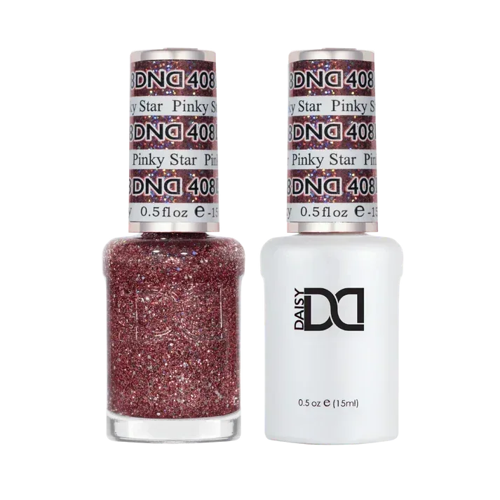 DND Duo Matching Color - #408 Pinky Star - TTT Nails Supply