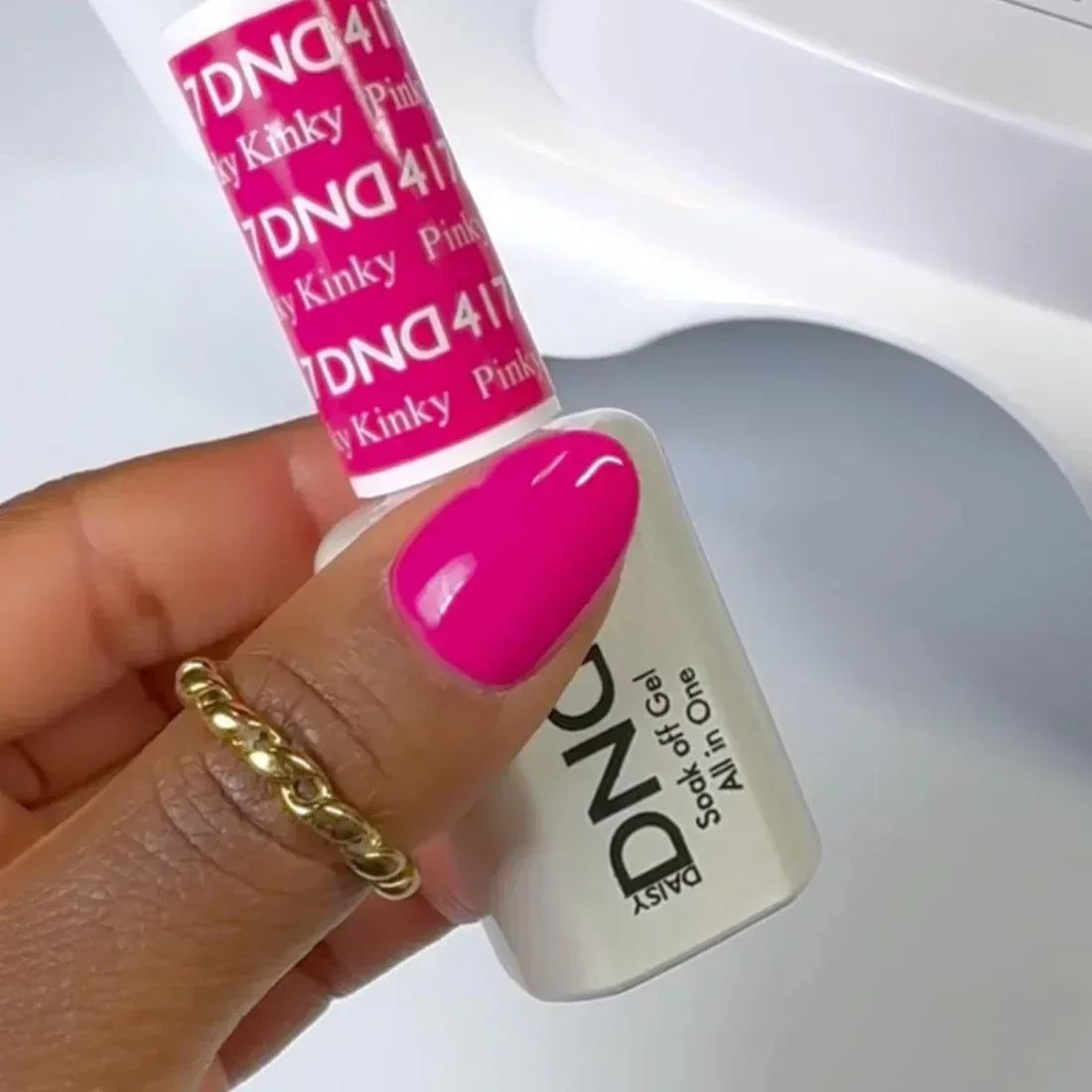 DND Duo Matching Color - #417 Pinky Kinky - TTT Nails Supply
