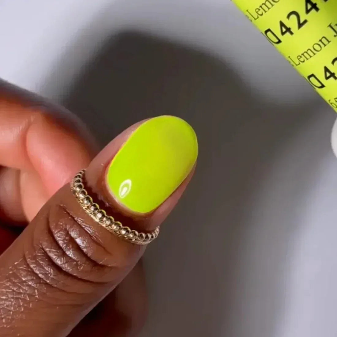DND Duo Matching Color - #424 Lemon Juice - TTT Nails Supply