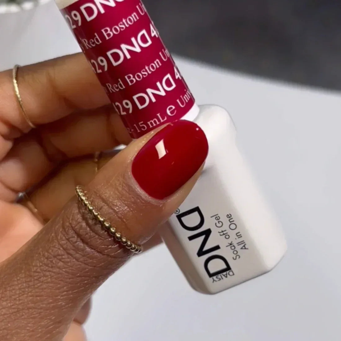 DND Duo Matching Color - #429 Boston University Red - TTT Nails Supply