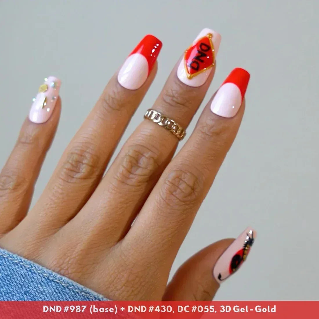 DND Duo Matching Color - #430 Ferrari Red - TTT Nails Supply