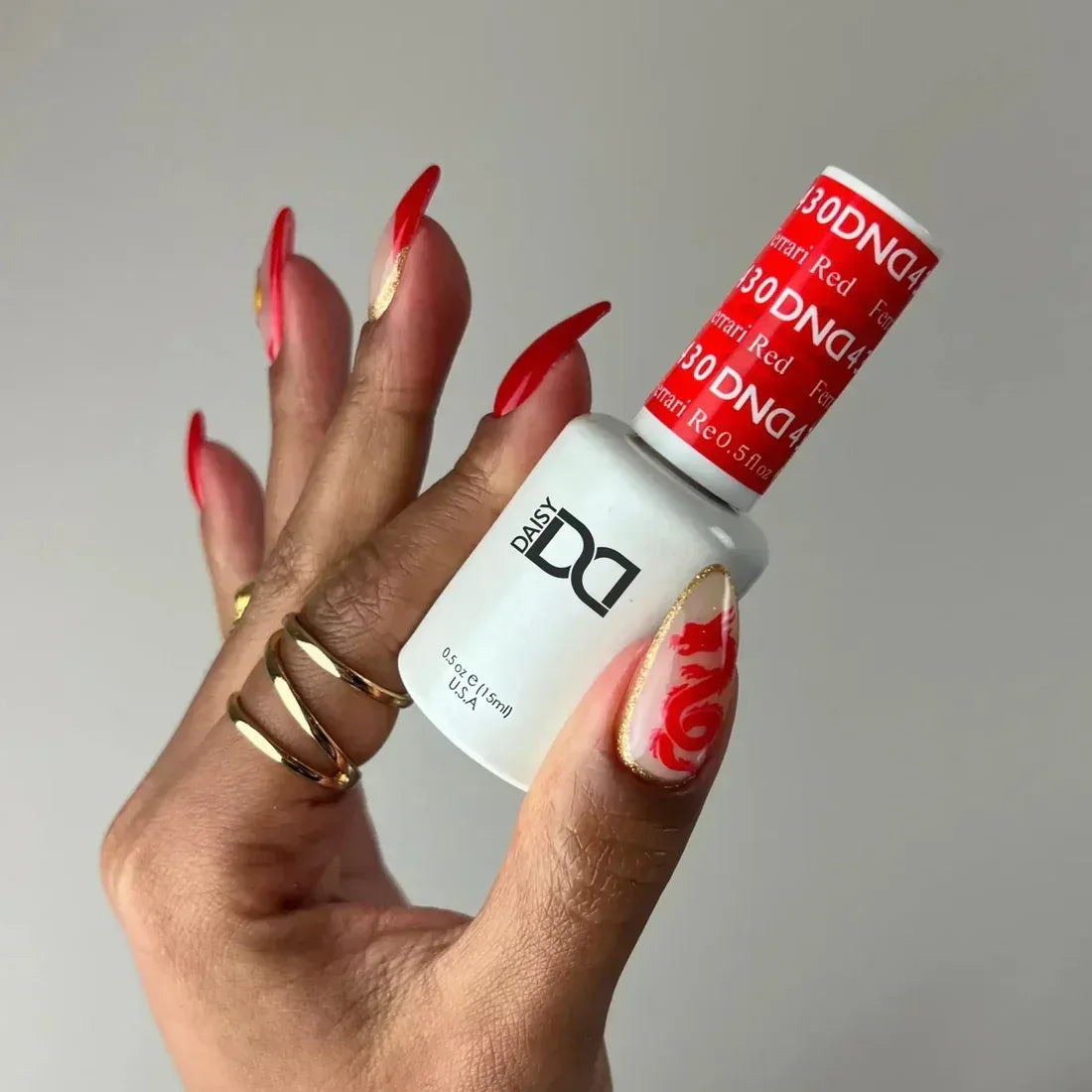 DND Duo Matching Color - #430 Ferrari Red - TTT Nails Supply