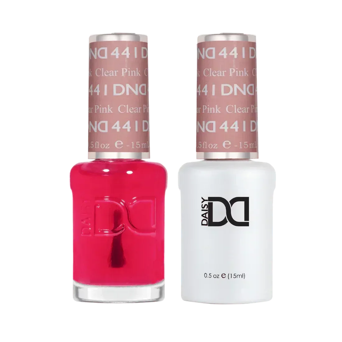 DND Duo Matching Color - #441 Clear Pink - TTT Nails Supply