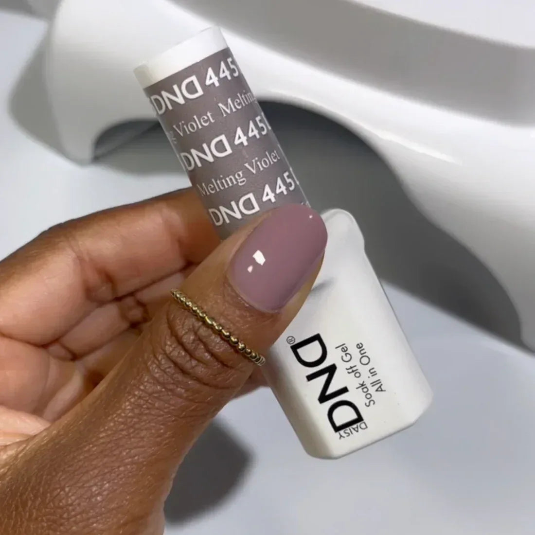 DND Duo Matching Color - #445 Melting Violet - TTT Nails Supply