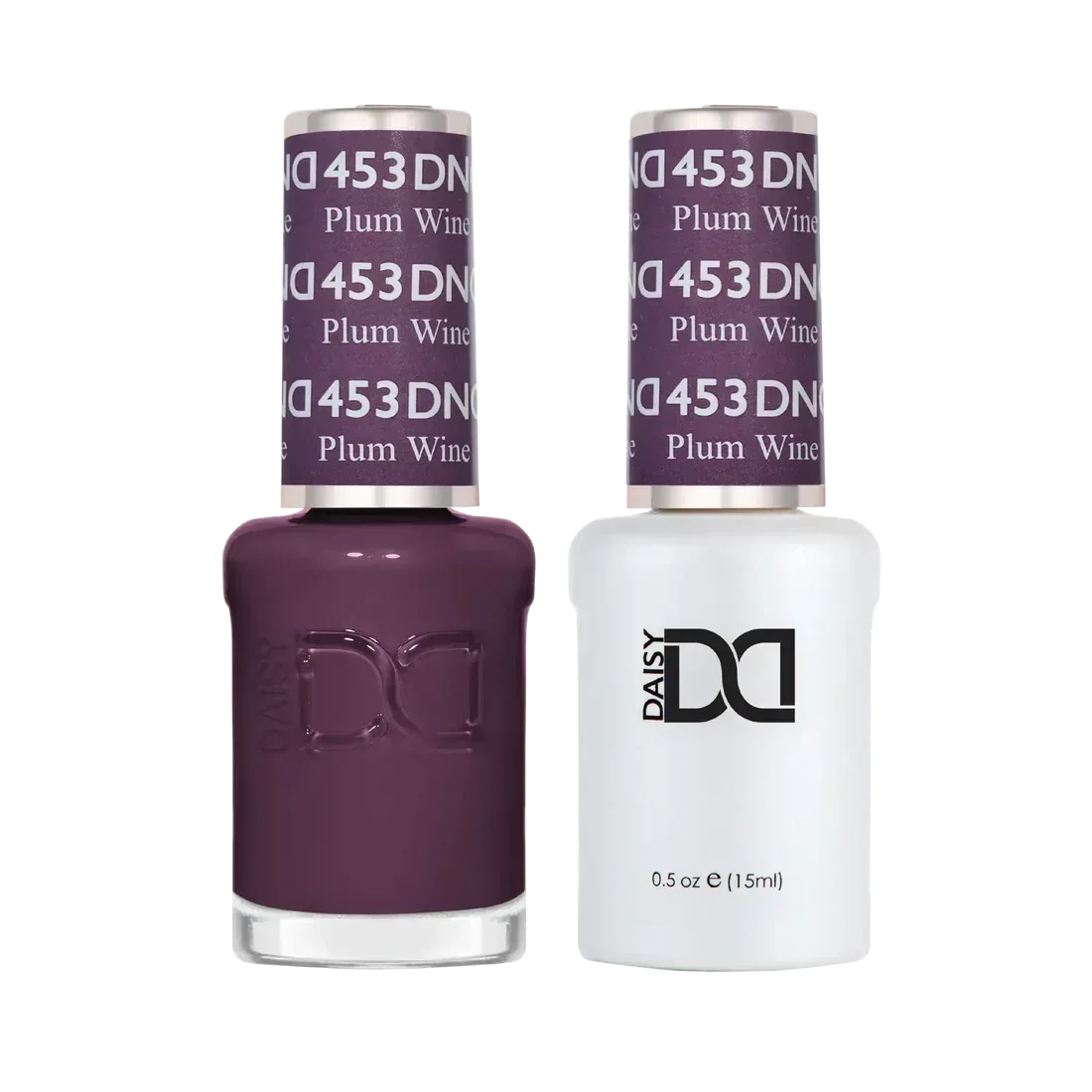 DND Duo Matching Color - #453 Plum Wine - TTT Nails Supply