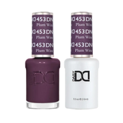 DND Duo Matching Color - #453 Plum Wine - TTT Nails Supply
