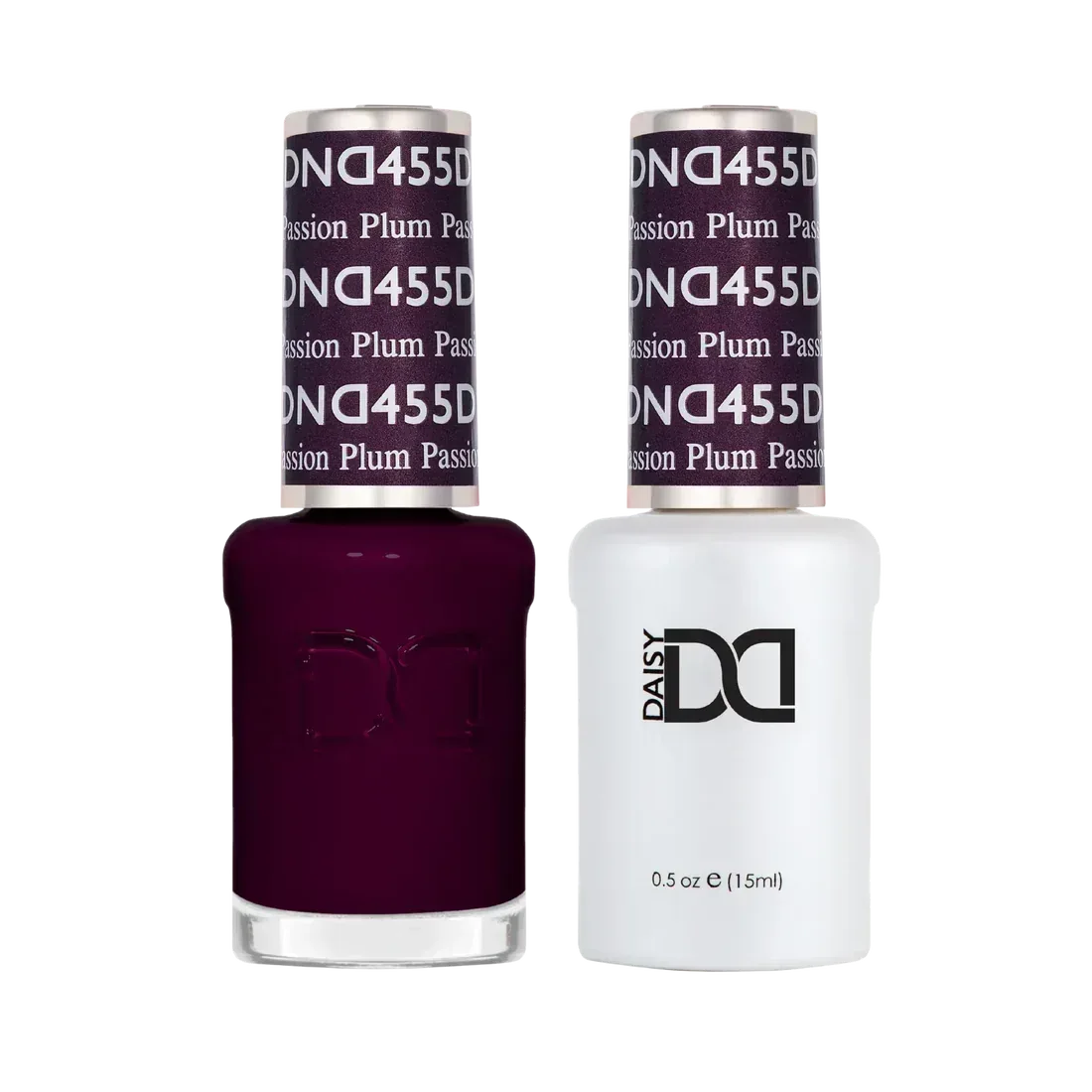 DND Duo Matching Color - #455 Plum Passion - TTT Nails Supply