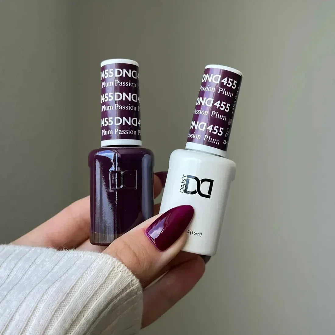 DND Duo Matching Color - #455 Plum Passion - TTT Nails Supply