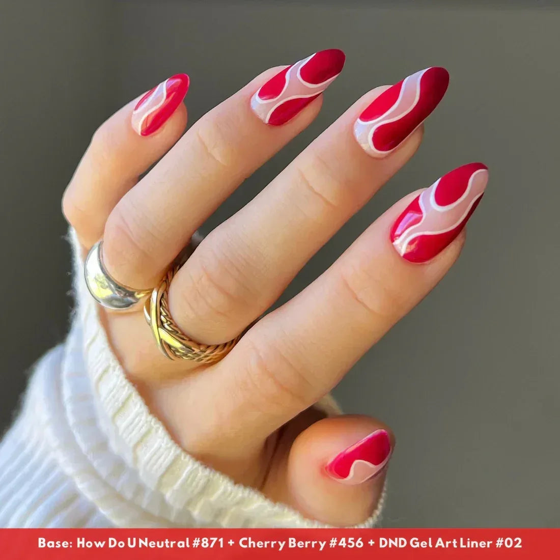 DND Duo Matching Color - #456 Cherry Berry - TTT Nails Supply