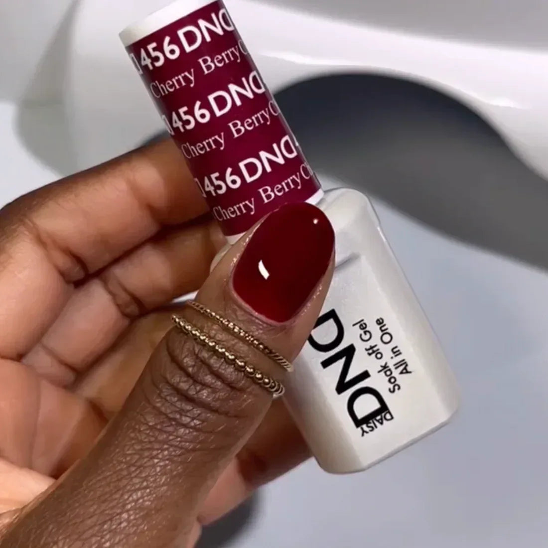 DND Duo Matching Color - #456 Cherry Berry - TTT Nails Supply
