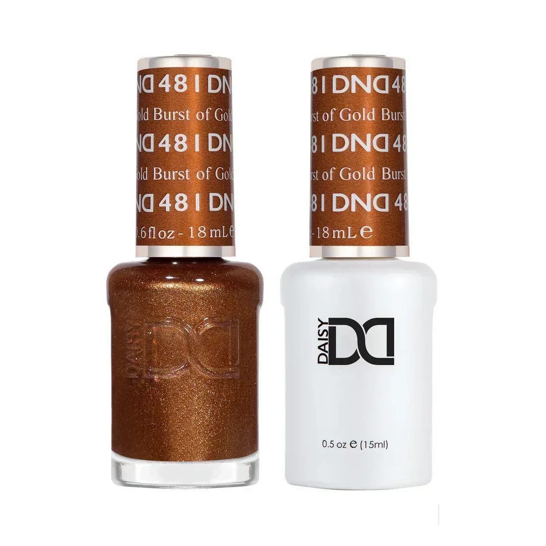 DND Duo Matching Color - #481 Burst of Gold - TTT Nails Supply