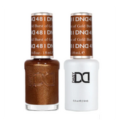 DND Duo Matching Color - #481 Burst of Gold - TTT Nails Supply