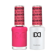 DND Duo Matching Color - #484 Sun Of Pink - TTT Nails Supply