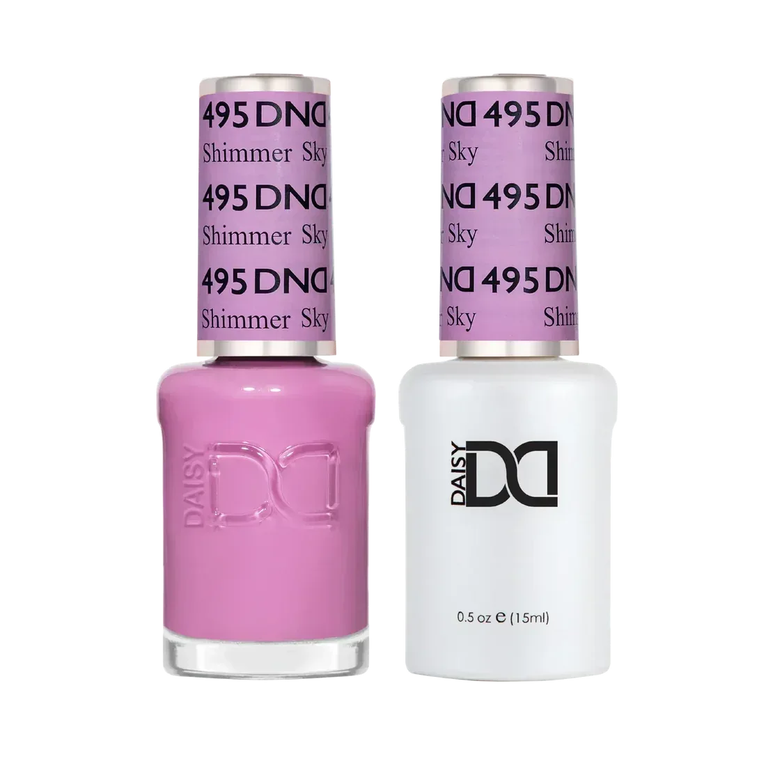 DND Duo Matching Color - #495 Shimmer Sky - TTT Nails Supply