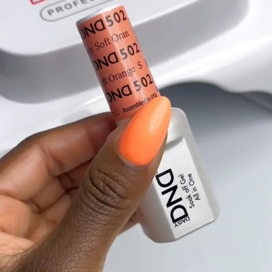 DND Duo Matching Color - #502 Soft Orange - TTT Nails Supply