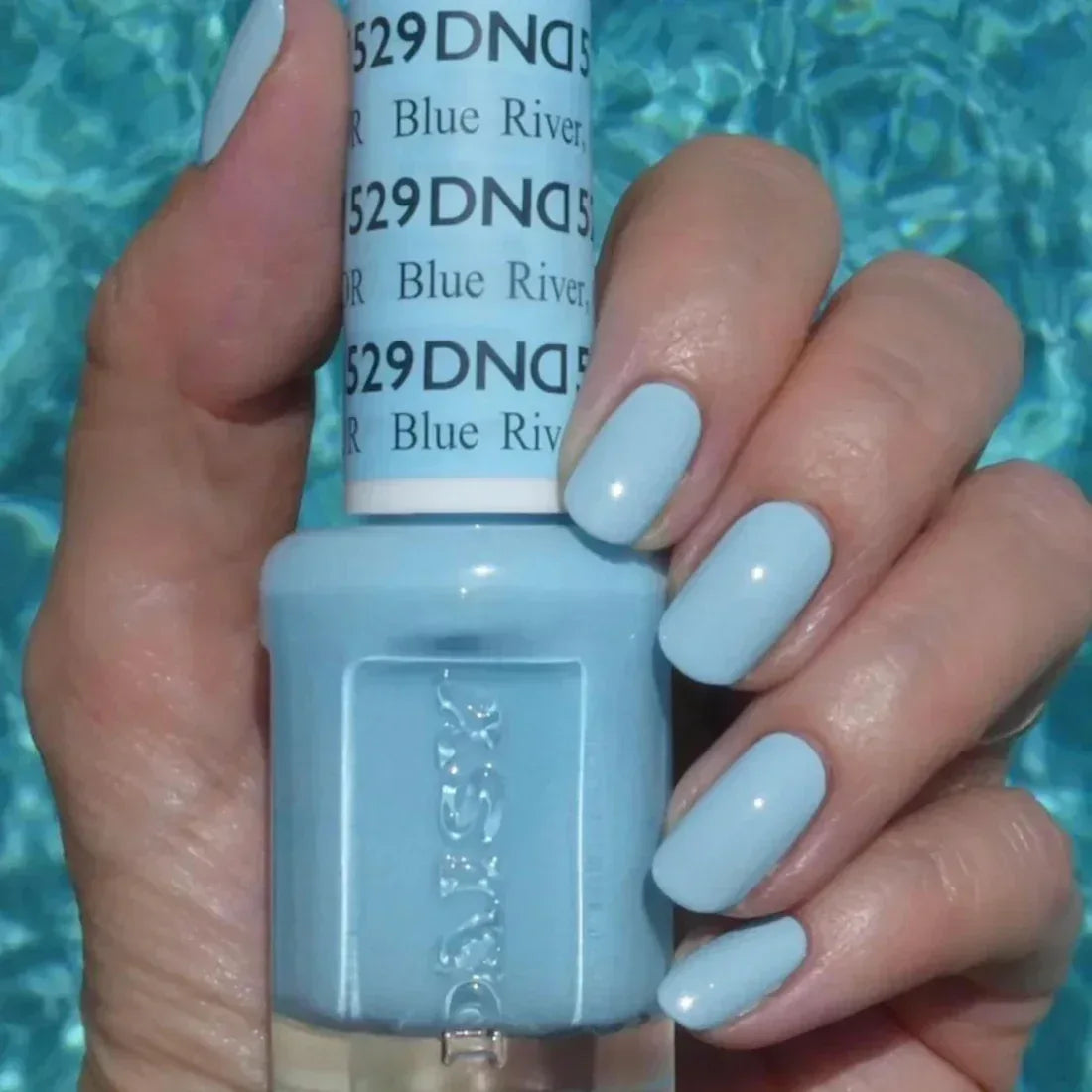 DND Duo Matching Color - #529 Blue River - TTT Nails Supply
