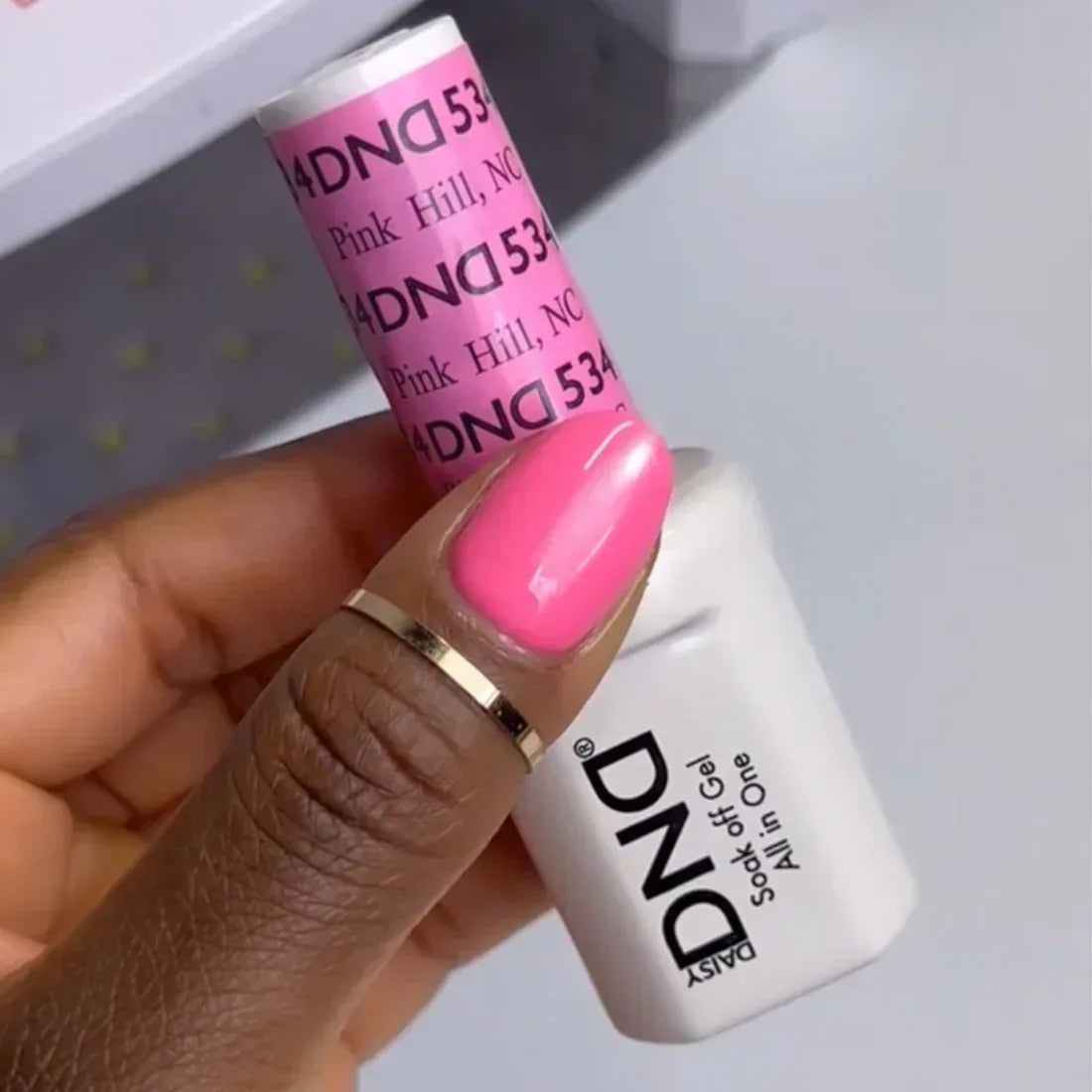 DND Duo Matching Color - #534 Pink Hill - TTT Nails Supply