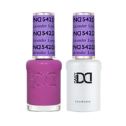 DND Duo Matching Color - #542 Lovely Lavender - TTT Nails Supply