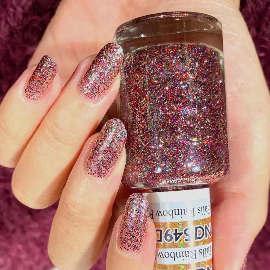 DND Duo Matching Color - #549 Rainbow Falls - TTT Nails Supply