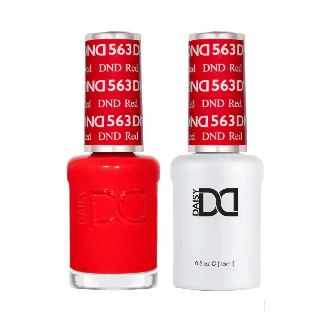 DND Duo Matching Color - #563 DND Red - TTT Nails Supply