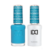 DND Duo Matching Color - #570 Blue Hill - TTT Nails Supply