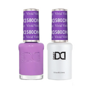 DND Duo Matching Color - #580 Vivid Violet - TTT Nails Supply