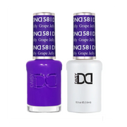 DND Duo Matching Color - #581 Grape Jelly - TTT Nails Supply