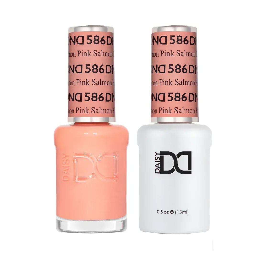 DND Duo Matching Color - #586 Pink Salmon - TTT Nails Supply