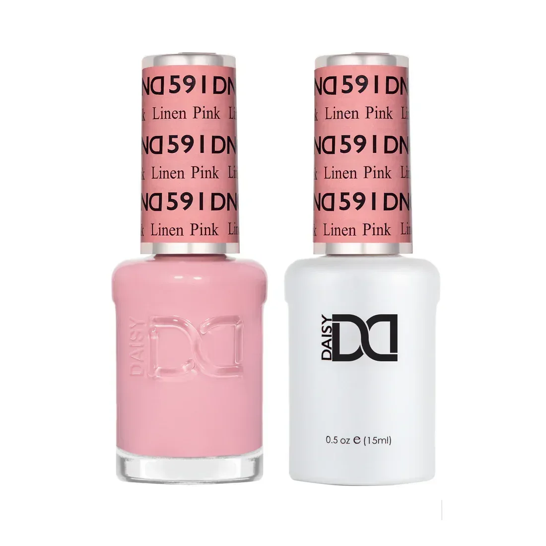 DND Duo Matching Color - #591 Linen Pink - TTT Nails Supply