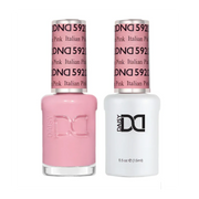 DND Duo Matching Color - #592 Italian Pink - TTT Nails Supply