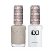 DND Duo Matching Color - #604 Cool Gray - TTT Nails Supply