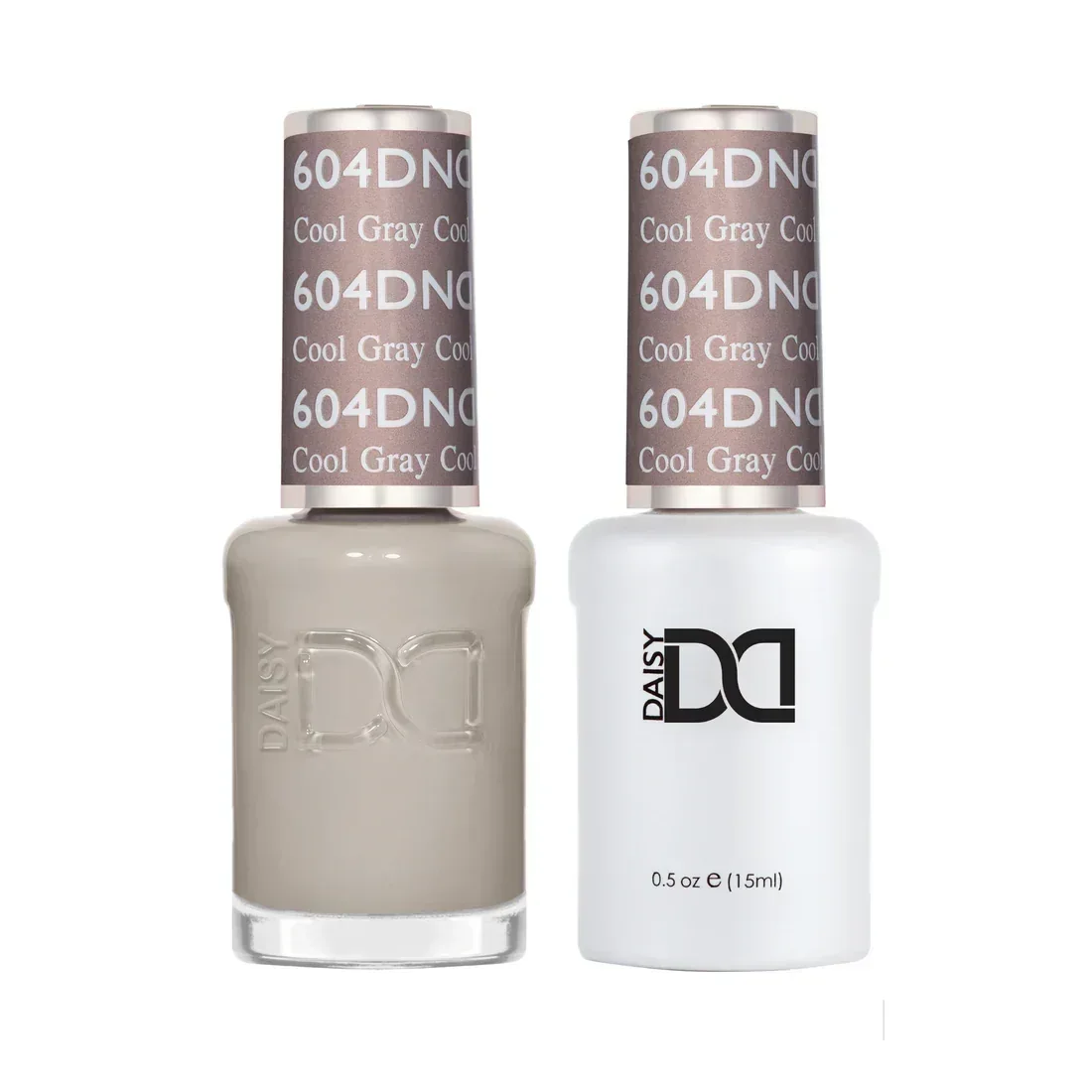 DND Duo Matching Color - #604 Cool Gray - TTT Nails Supply