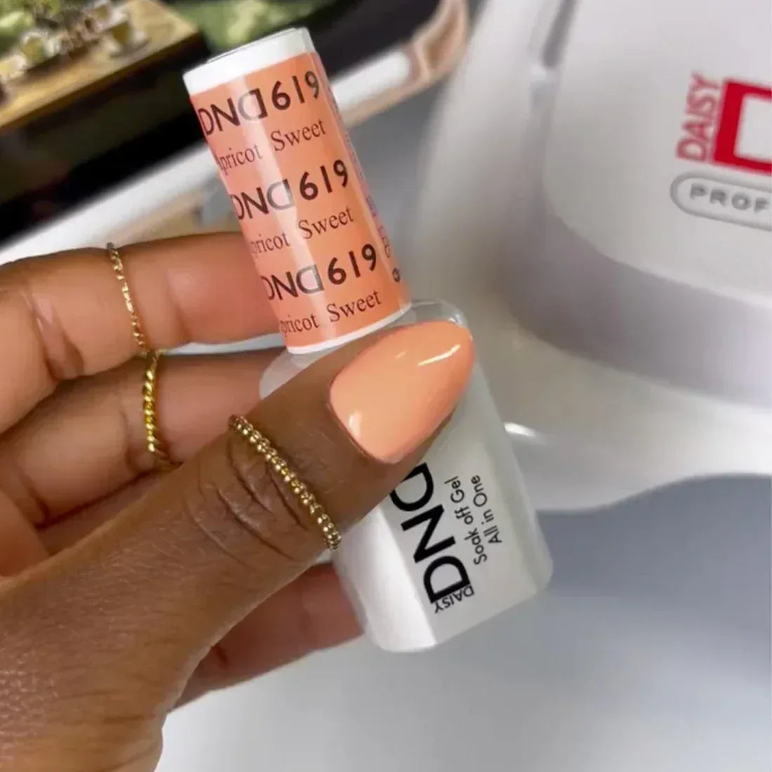 DND Duo Matching Color - #619 Sweet Apricot - TTT Nails Supply