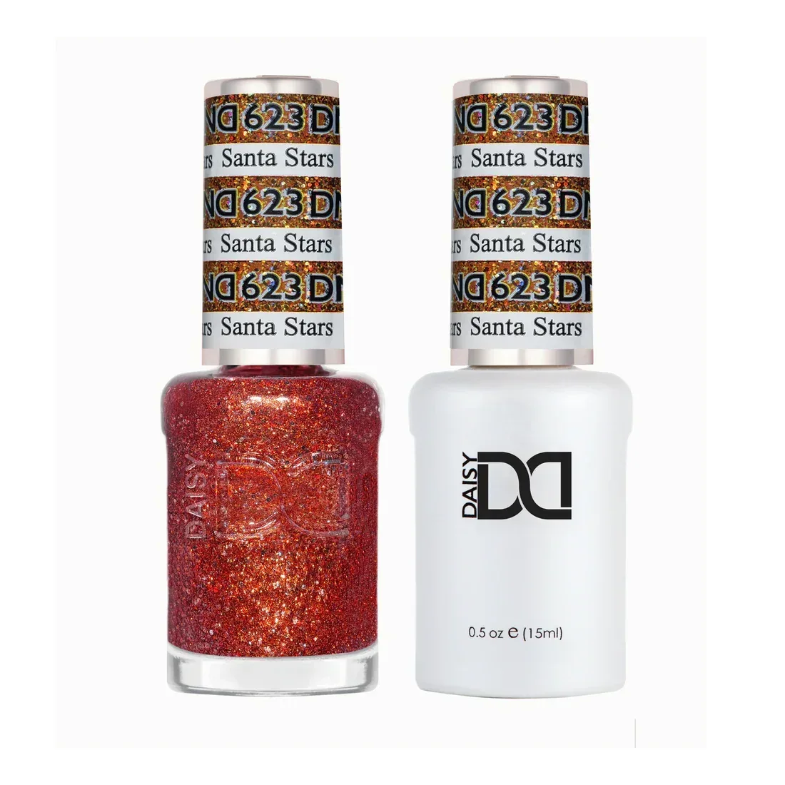 DND Duo Matching Color - #623 Santa Stars - TTT Nails Supply