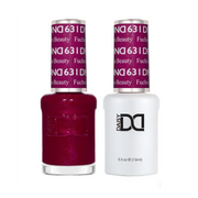 DND Duo Matching Color - #631 Fuschia in Beauty - TTT Nails Supply