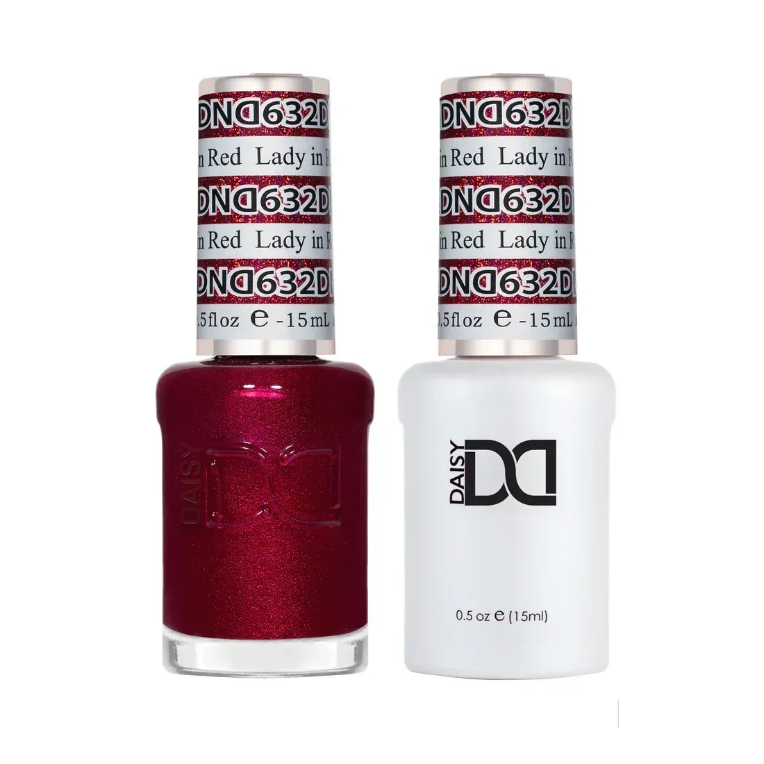 DND Duo Matching Color - #632 Lady In Red - TTT Nails Supply