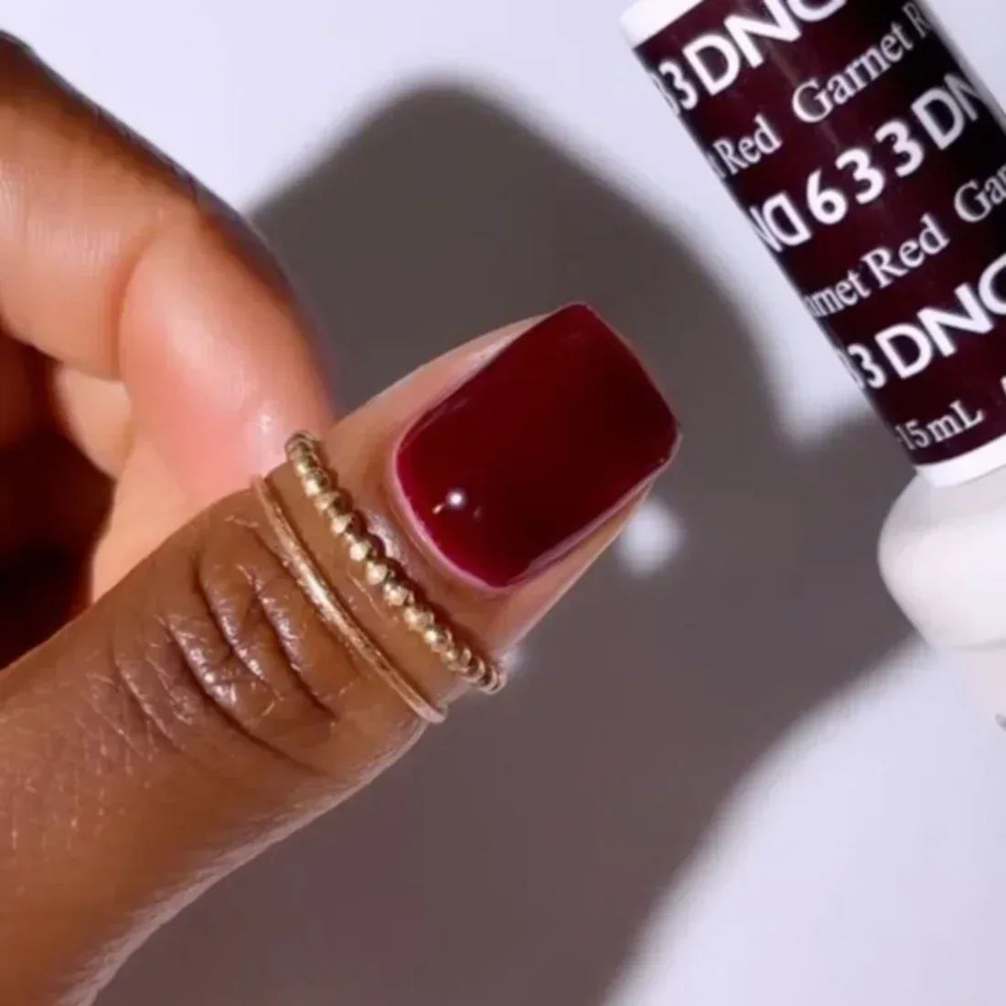 DND Duo Matching Color - #633 Garnet Red - TTT Nails Supply