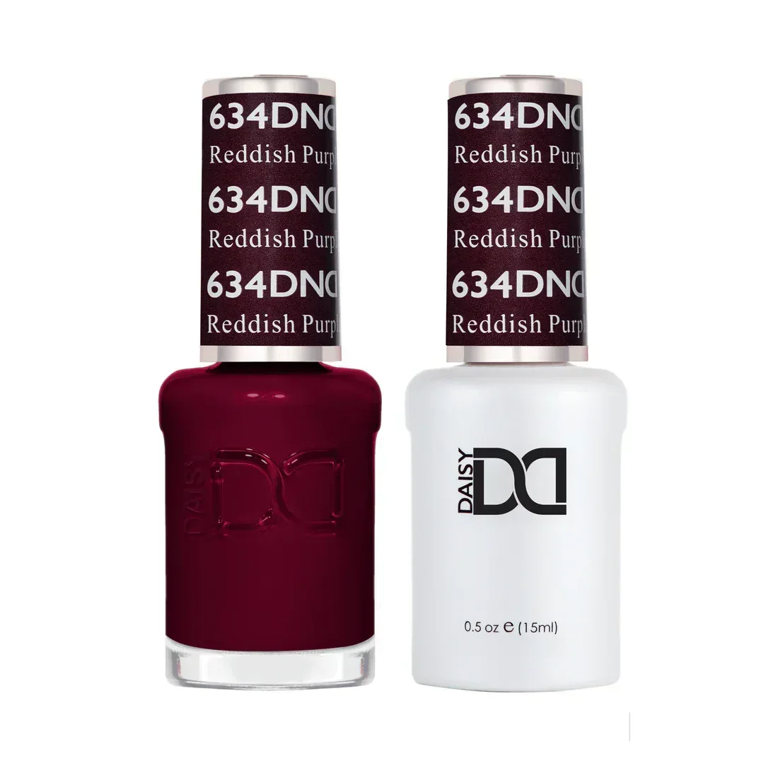 DND Duo Matching Color - #634 Reddish Purple - TTT Nails Supply