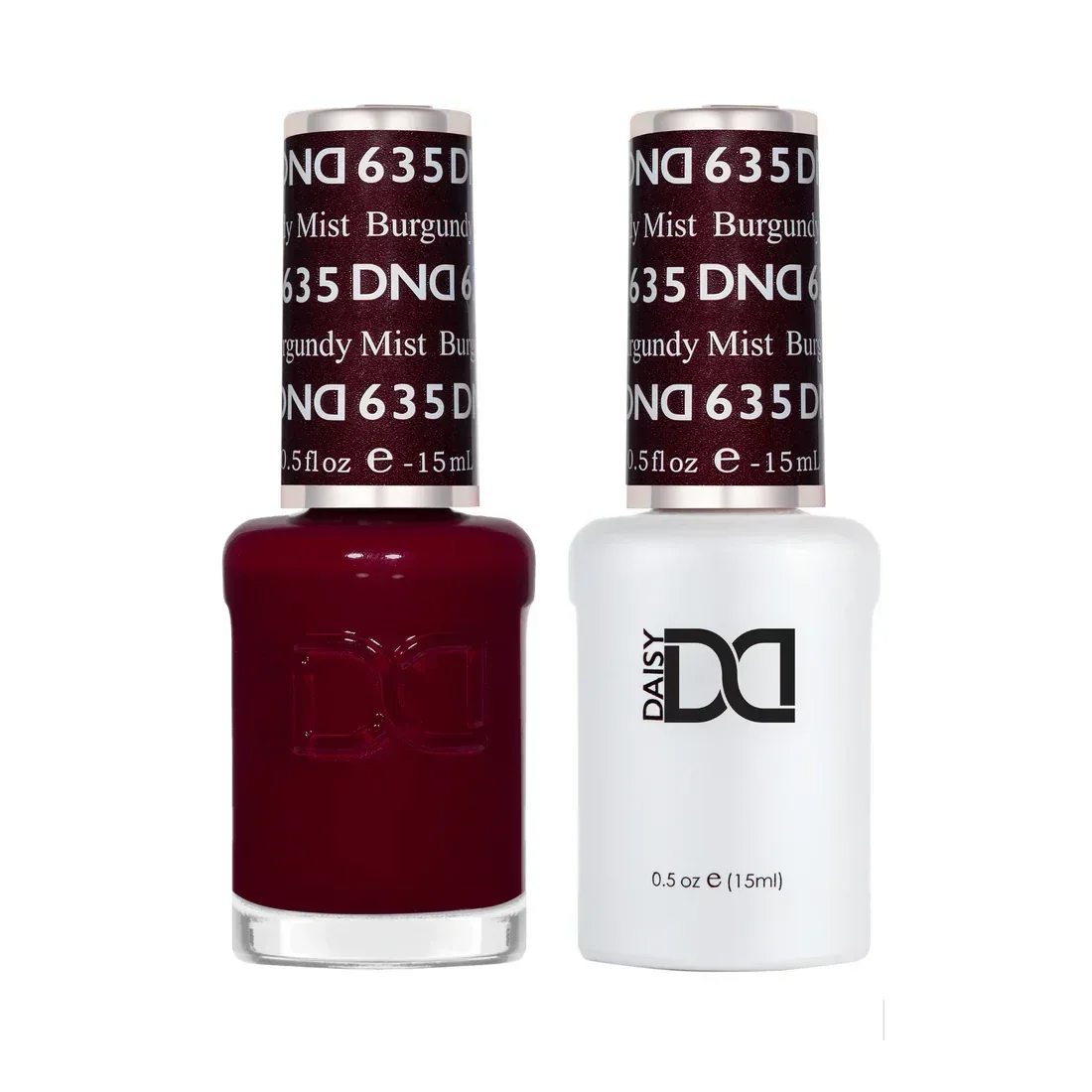 DND Duo Matching Color - #635 Burgundy Mist - TTT Nails Supply