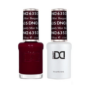DND Duo Matching Color - #635 Burgundy Mist - TTT Nails Supply