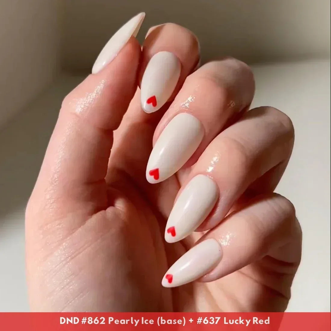 DND Duo Matching Color - #637 Lucky Red - TTT Nails Supply