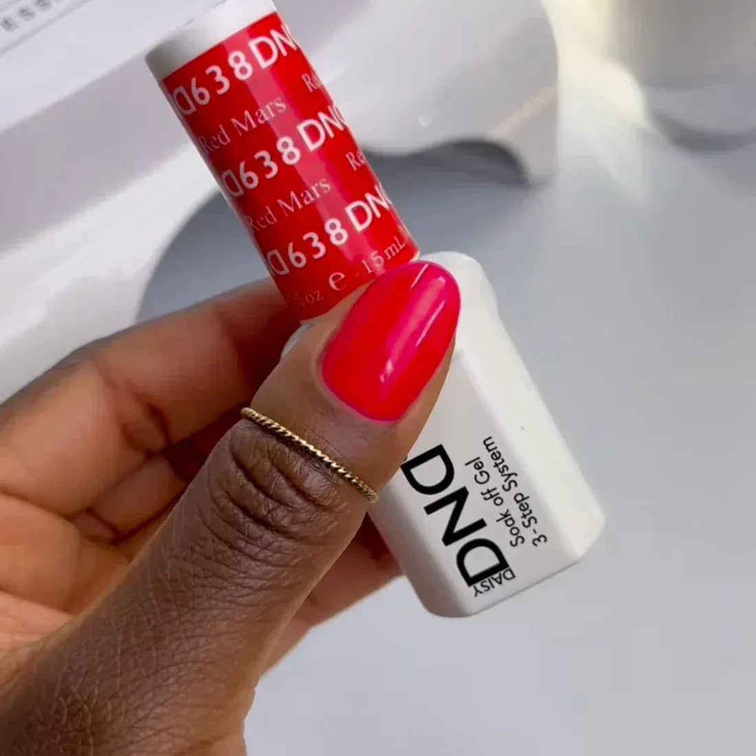 DND Duo Matching Color - #638 Red Mars - TTT Nails Supply