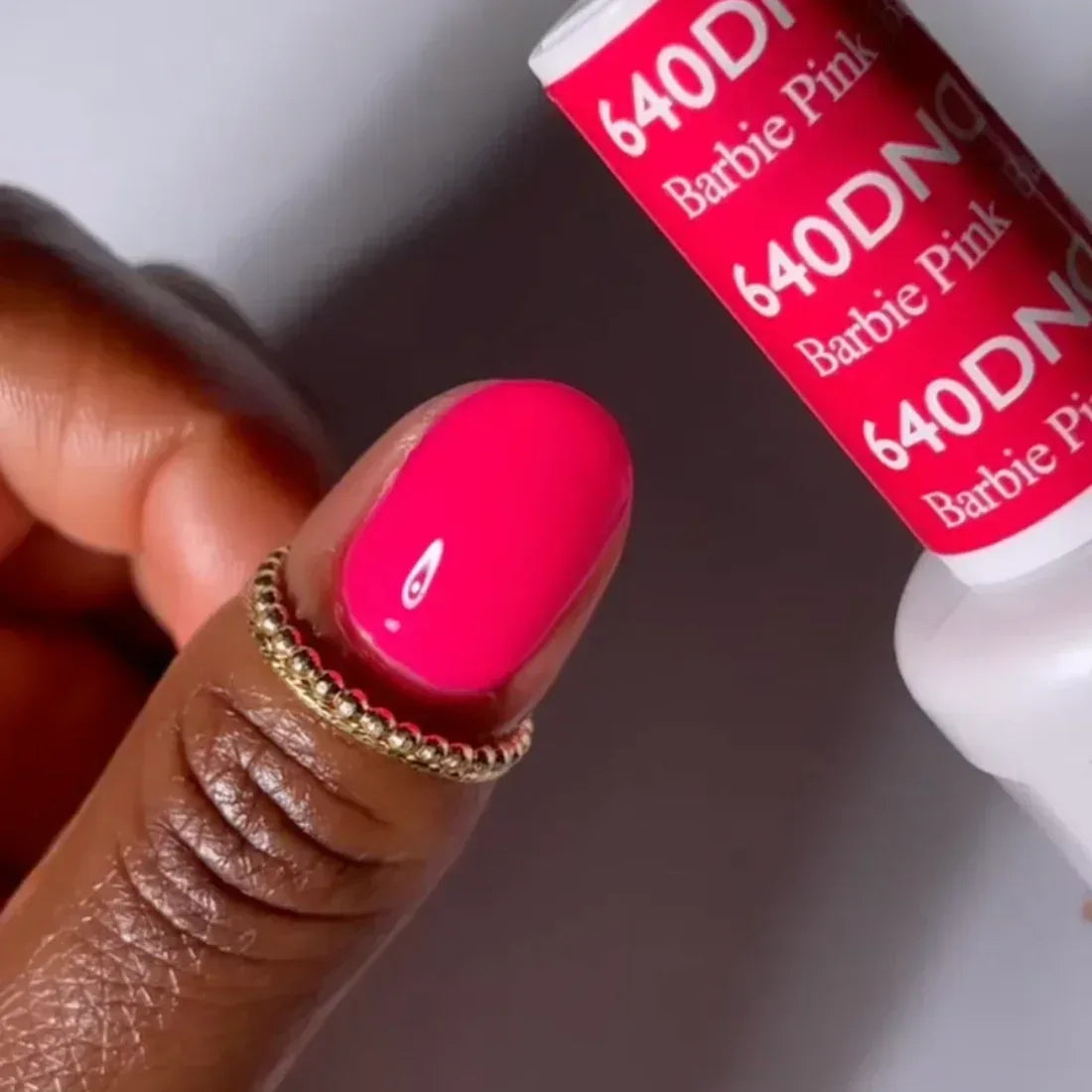 DND Duo Matching Color - #640 Barbie Pink - TTT Nails Supply