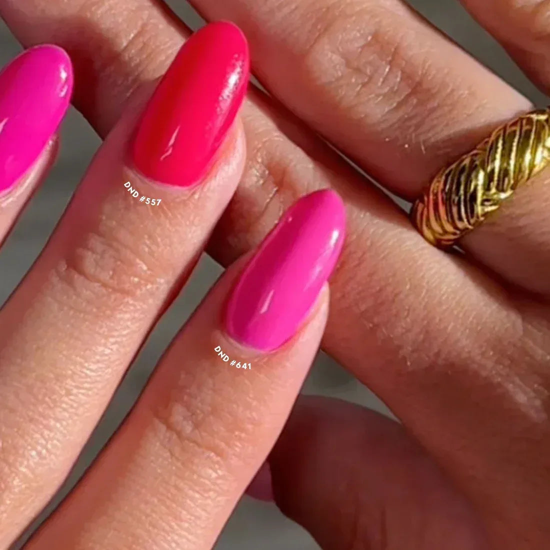 DND Duo Matching Color - #641 Pink Temptation - TTT Nails Supply