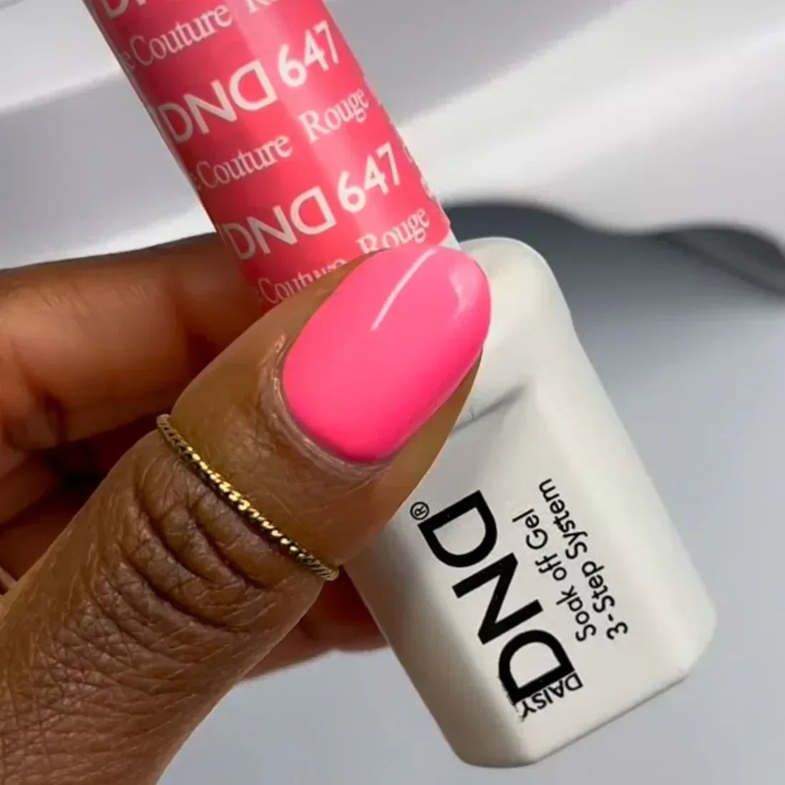 DND Duo Matching Color - #647 Rouge Couture - TTT Nails Supply