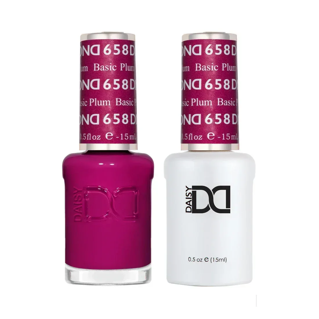 DND Duo Matching Color - #658 Basic Plum - TTT Nails Supply